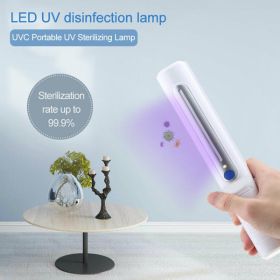 USB LED Sterilize Light Handheld Lamp Home Disinfection US