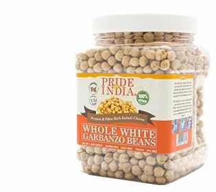 Whole White Garbanzo Beans 9mm 52.8 oz